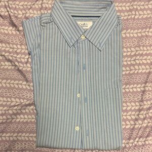 Blue Striped Men's Shirt